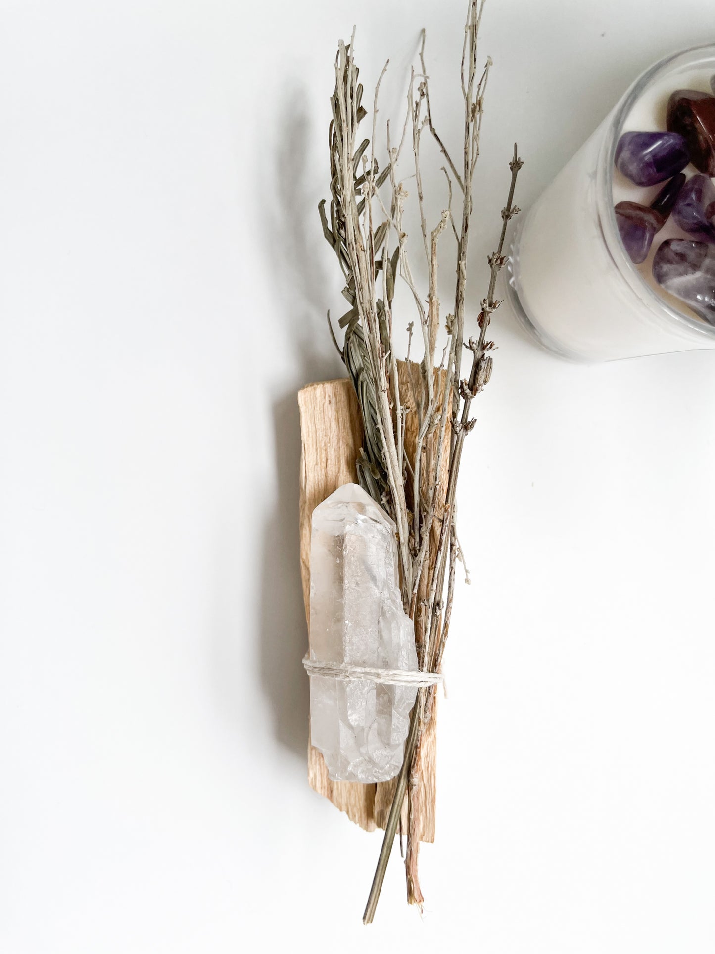 SAGEBRUSH & CEDAR CLEANSE | Palo Santo, Sagebrush, Cedar & Quartz